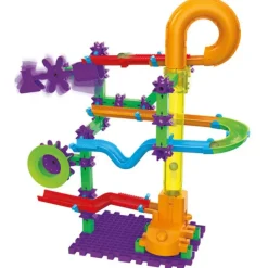 Zig Zag Educatif Circuit Billes 80 Pieces- Constructions Magnétiques, Billes