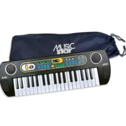 Music Star Clavier De Piano Electronique Et Housse De Rangement- Instruments De Musique