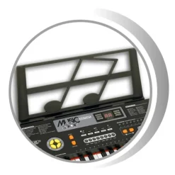 Music Star Clavier Piano Electronique 61 Touches Et Pied Support- Instruments De Musique