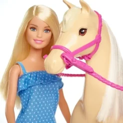 Mattel Poupées|Coffret Barbie Et Son Cheval