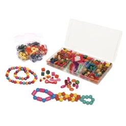 Creamania Coffret Bijoux Perles Bois 2 En 1- Perles