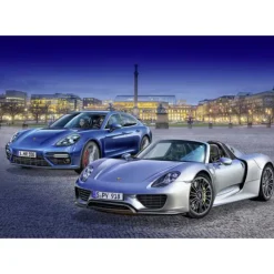Revell Coffret Cadeau Maquettes 2 Voitures Porsche- Maquettes & Modelisme
