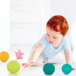 Ludi Coffret De 8 Balles Sensorielles- Activités D'éveil