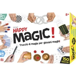 Zig Zag jeux action Coffret De Magie 150 Tours - Happy Magic- Magie Et Accessoires