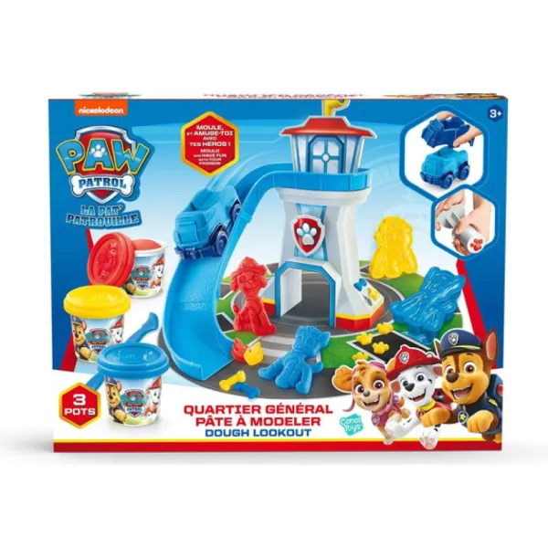 Canal Toys Coffret Pate A Modeler Quartier General La Pat'Patrouille- Pate À Modeler, Modelage Et Gravure
