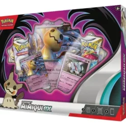 Asmodée Cartes À Collectionner|Coffret Pokemon 4 Boosters - Mimiqui Ex