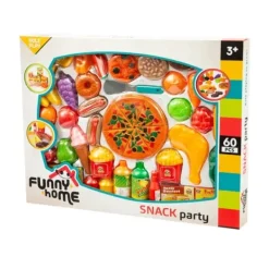 Funny Home Cuisine Et Dinette|Coffret Snack Party - 60 Accessoires