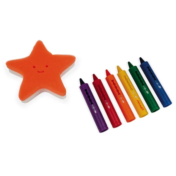 Janod Colorie Dans Le Bain- Jouets Pour Le Bain