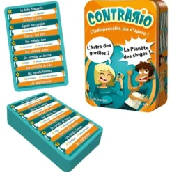 Asmodée Jeux De Voyage|Contrario Boite Metal