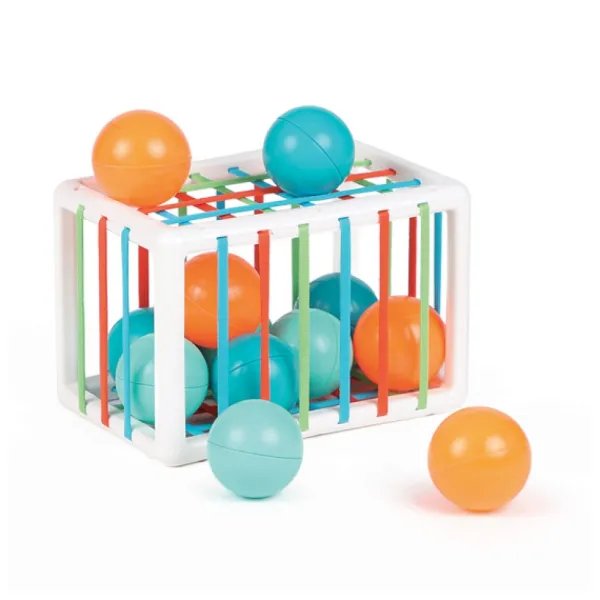 Ludi Cube De Manipulation Avec Balles- Jouets À Emboîter, À Empiler