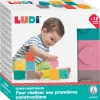 Ludi Cubes Sensoriels Emboitables- Jouets À Emboîter, À Empiler