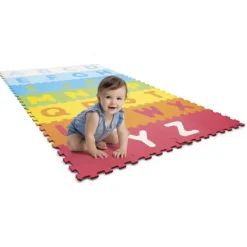 Baby Smile Dalles En Mousses Lettres Abc- Tapis D'éveil