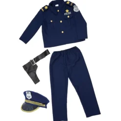 Fancy World Deguisement De Policier 6/8 Ans- Déguisements
