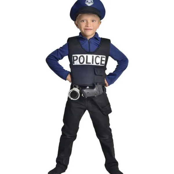 Cesar Deguisement De Policier 8/10 Ans- Déguisements