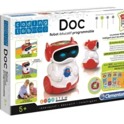 Clementoni Jouets Stem|Doc Robot Programmable Educatif