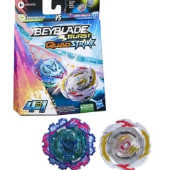 Hasbro Dual Pack Beyblade Burst Quadstrike- Jeux De Récréation