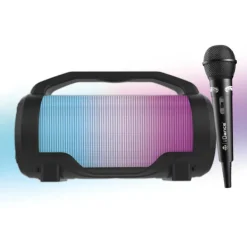 Music Star Enceinte Bluetooth Avec Micro - Disco Light- Enceintes Bluetooth Et Casques Audio