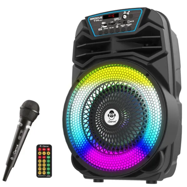 Music Star Enceinte Bluetooth Groove Mk3- Enceintes Bluetooth Et Casques Audio