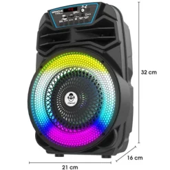 Music Star Enceinte Bluetooth Groove Mk3- Enceintes Bluetooth Et Casques Audio