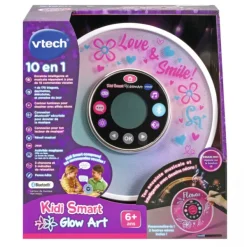 VTech Enceinte Kidismart Glow Art- Enceintes Bluetooth Et Casques Audio