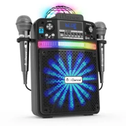 Music Star Enceinte Musicale Bluetooth Et Lumieres Groove Disco- Enceintes Bluetooth Et Casques Audio