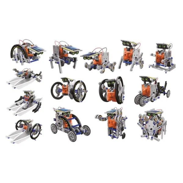 Buki Energie Solaire 14 En 1- Meccano, Engrenages