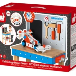 Janod Bricolage|Etabli Magnetique Geant Brico'Kids