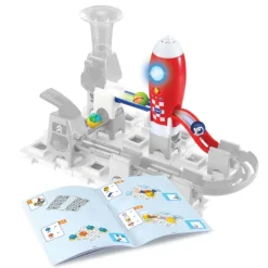 VTech Extension Marble Rush - Fusee Sons Et Lumieres- Constructions Magnétiques, Billes