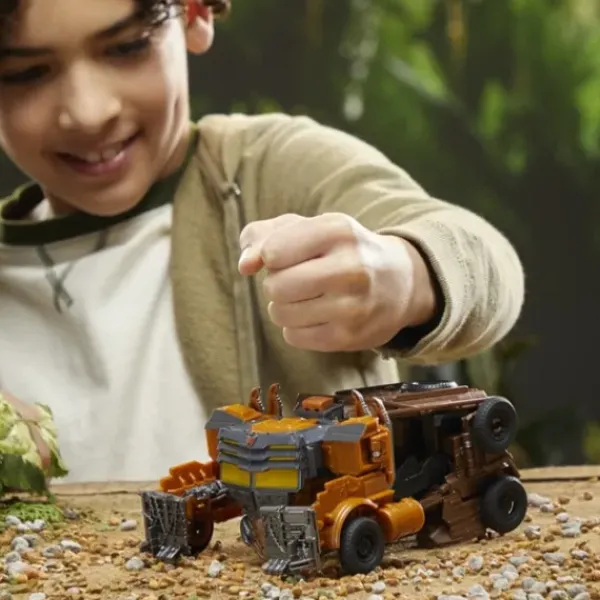 Transformers Heros & Univers|Figurine Smash Changer Scourge De 22 Cm -