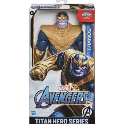 Hasbro Heros & Univers|Figurine Thanos Titan Hero Series Blast Gear 30 Cm - Marvel