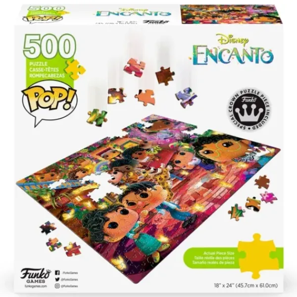 Funko Puzzles Enfants De 250 À 1000 Pièces|Pop - Puzzle 500 Pieces - Encanto