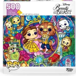 Funko Puzzles Enfants De 250 À 1000 Pièces|Pop - Puzzle 500 Pieces - La Belle Et La Bete