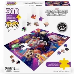 Funko Puzzles Enfants De 250 À 1000 Pièces|Pop - Puzzle 500 Pieces - Les Gardiens De La Galaxie