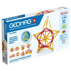 Geomag - Ecofriendly 93 Pieces Color- Constructions Magnétiques, Billes