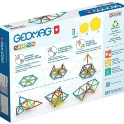 Geomag Ecofriendly Supercolor - 60 Pieces- Constructions Magnétiques, Billes