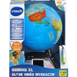 VTech Découvrir Le Monde|Globe Video Interactif Genius Xl