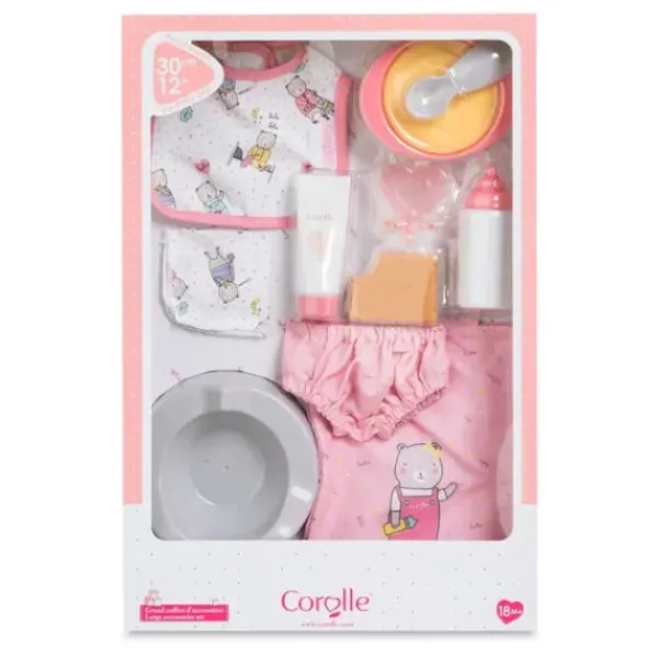 Corolle Accessoires Poupons|Grand Coffret D'Accessoires Pour Poupons
