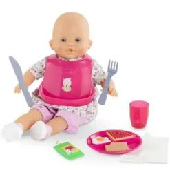 Corolle Accessoires Poupons|Grand Coffret Repas - Poupons 36/42 Cm