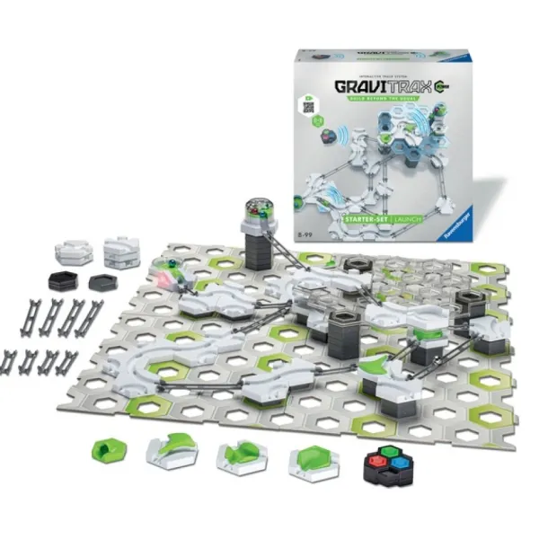 Ravensburger Gravitrax® Power Starter Set Launch- Constructions Magnétiques, Billes