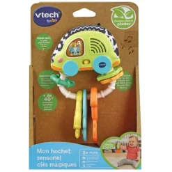 VTech Hochet Sensoriel Cles Magiques- Hochets, Anneaux De Dentition