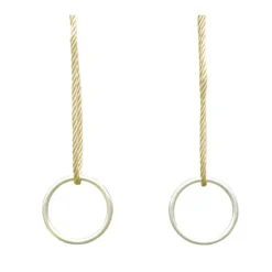 Trigano Jeu D'Anneaux En Metal- Balancoires Et Portiques