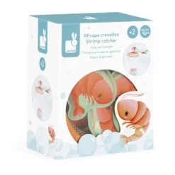 Janod Jeu De Bain Attrape-Crevettes- Jouets Pour Le Bain