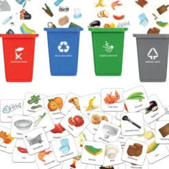 Zig Zag Educatif Découverte De La Nature|Jeu De Tri Ecologique - Quelle Poubelle Choisir ?