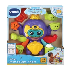 VTech Jouet De Bain - Polo, Mon Poulpe Rigolo- Jouets Pour Le Bain