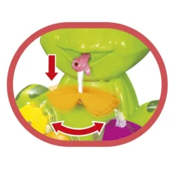 Baby Smile Jouet De Bain Grenouille De Bain- Jouets Pour Le Bain