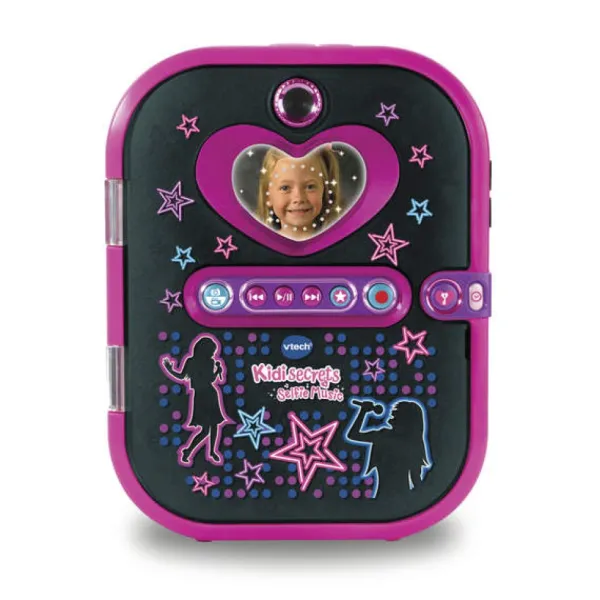 VTech Journal Intime Electronique Selfie Music Noir Kidisecrets- Journal Intime