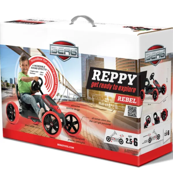 BERG Kart A Pedales Reppy Rebel- Karts À Pédales