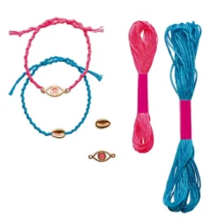 Janod Kit Creatif - 13 Bracelets De L'Amitie A Creer- Mode, Bijoux, Décoration, Cosmetiques