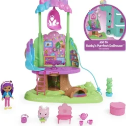 Spin Master Accessoires Poupées|La Cabane Interactive De Fee Minette - Gabby Et La Maison Magique