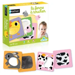 Nathan Jeux La Ferme A Toucher- Activités D'éveil